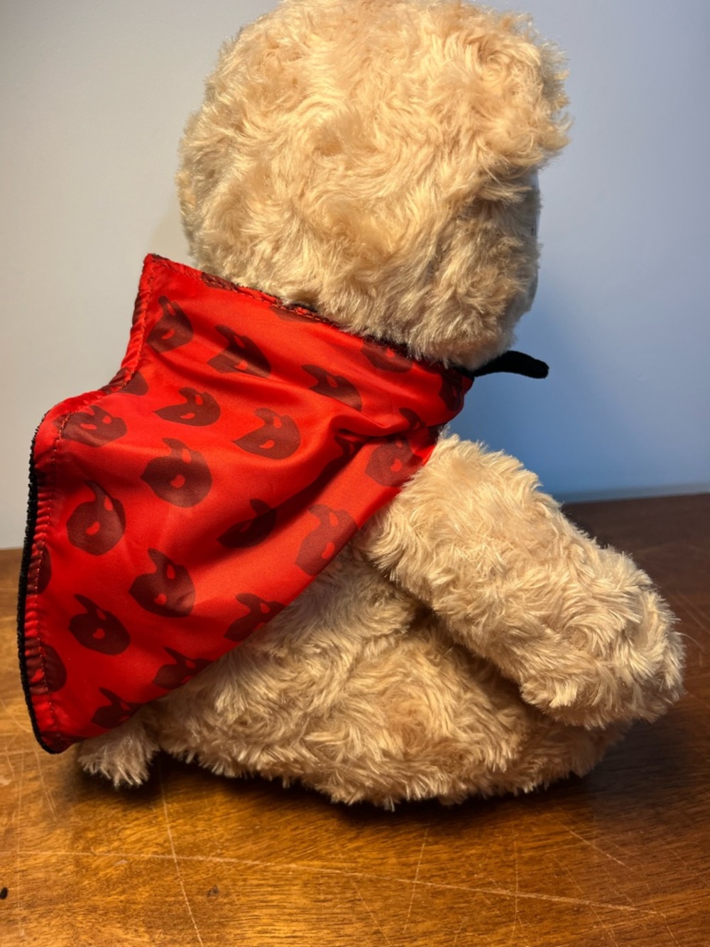 Phantom of the Opera Teddy Bear Plush w/ Mask Cape Tuxedo Broadway Musical - Picture 5 of 8